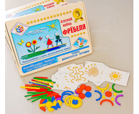 Игровой набор Фребеля "Узоры. Дымковская игрушка"
