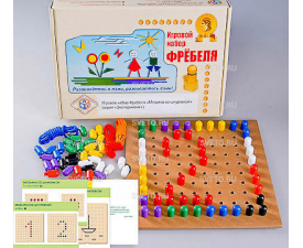 Игровой набор Фребеля "Мозаика со шнуровкой"