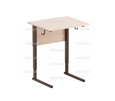 Стол ученический на прямоугольной трубе 